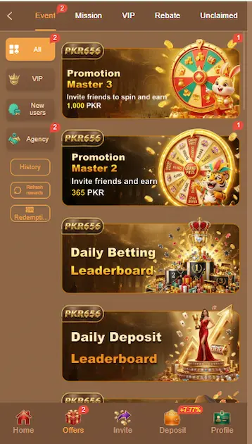 bonuses of pkr656